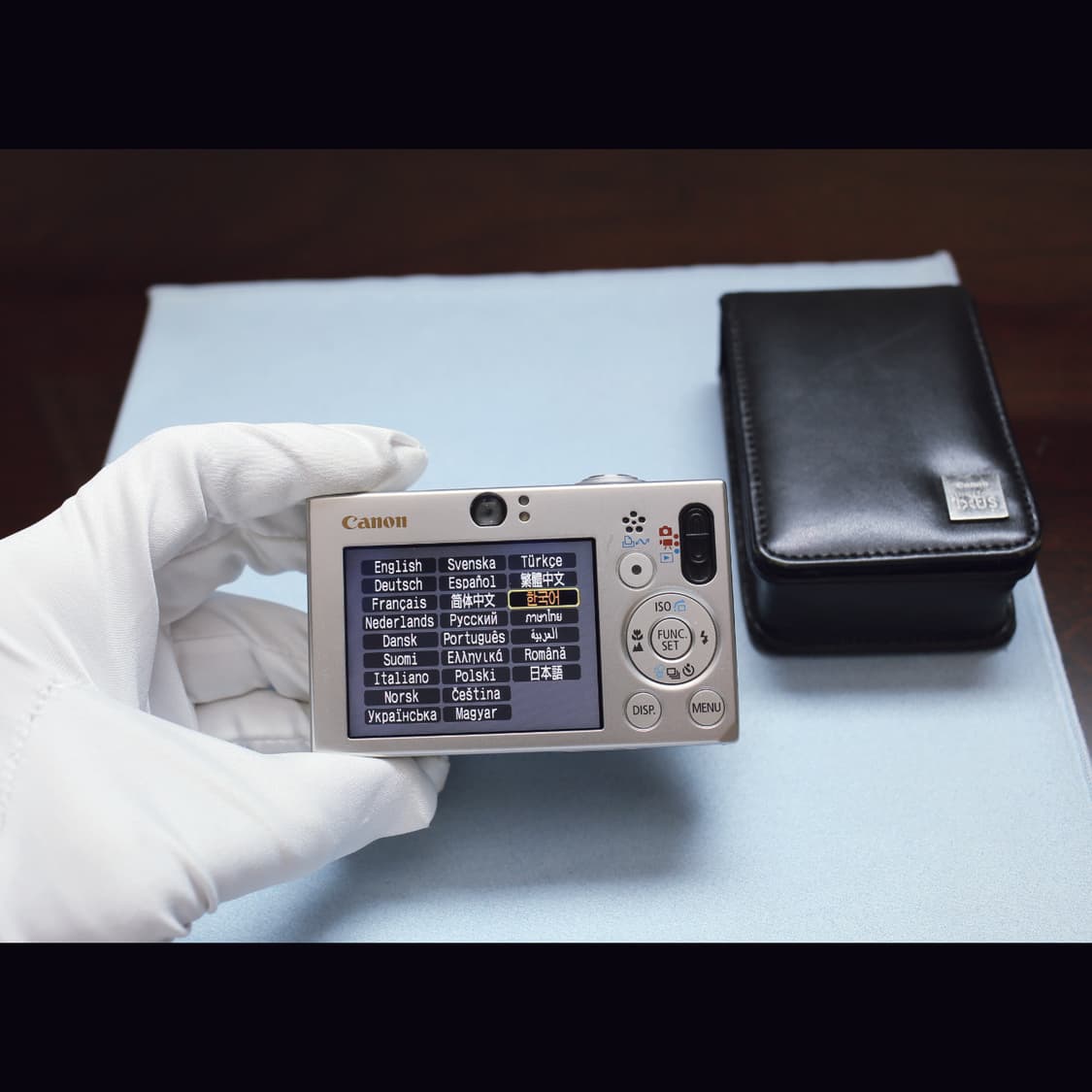 레어<준 민트급><한글>캐논 익서스70 ixus70 빈티지 디카 상품이미지7