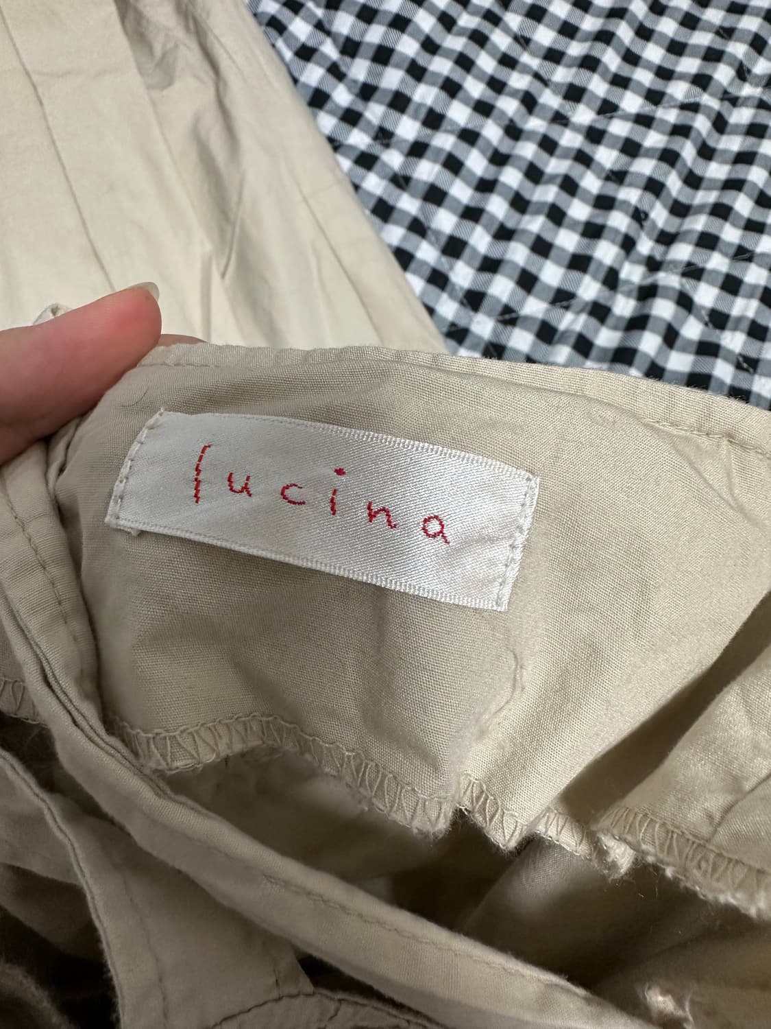 일본 빈티지 모리걸 lucina 베이지 원피스 상품이미지3