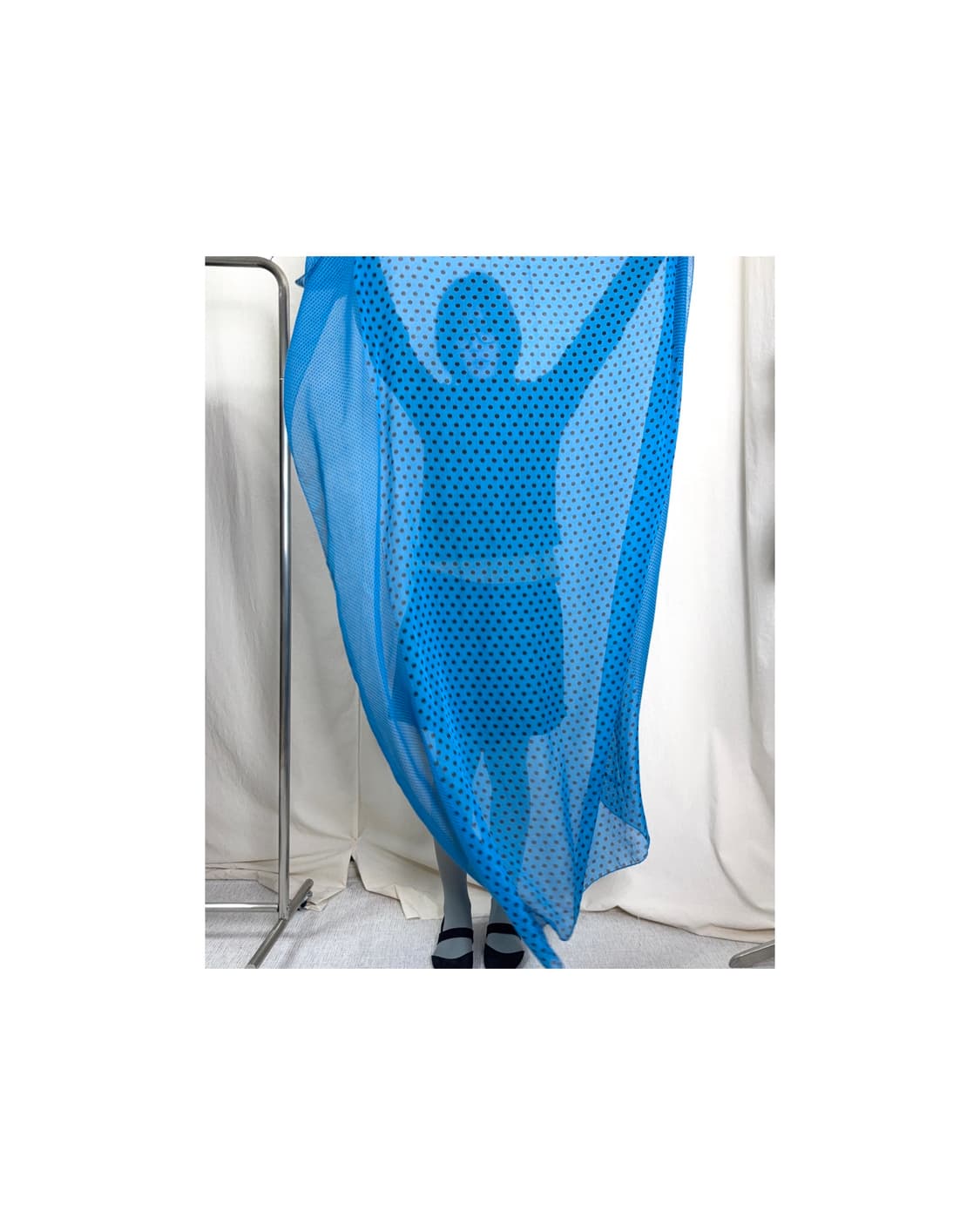 Sunao Kuwahara 도트 빅 사이즈 스카프 상품이미지1