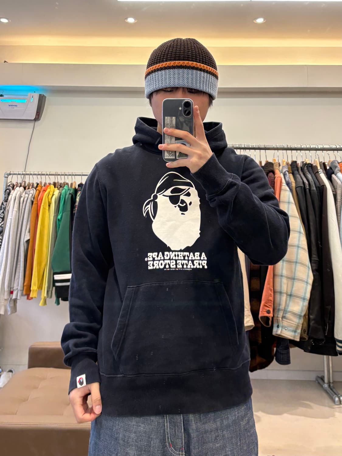 베이프 그래픽 후드티 상품이미지9