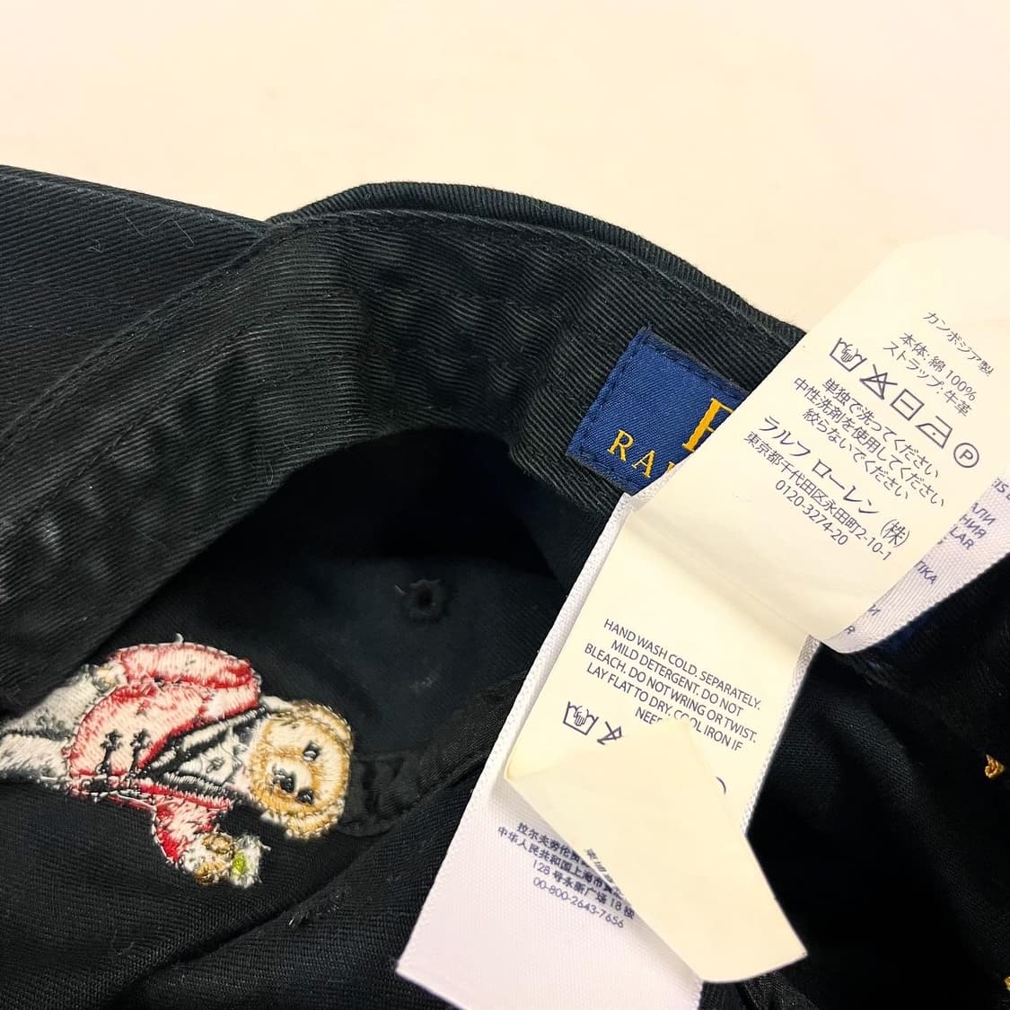 폴로 베어 볼캡 상품이미지4