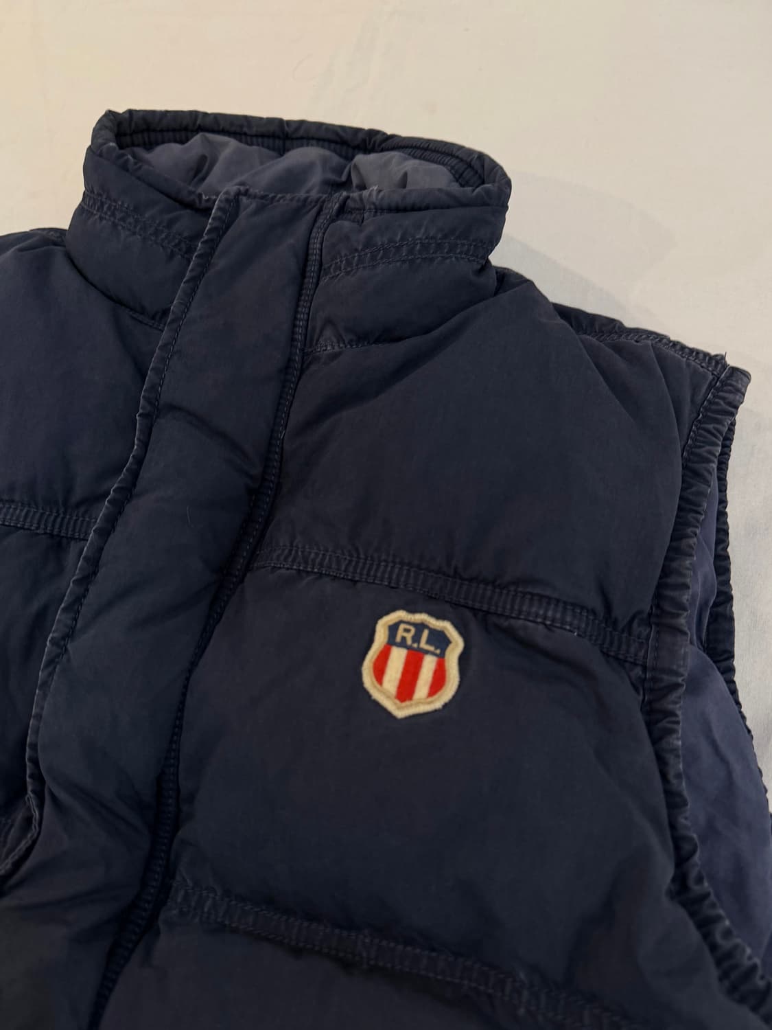 00s 폴로 랄프로렌 폴로진스 리버시블 성조기 패딩조끼 상품이미지3