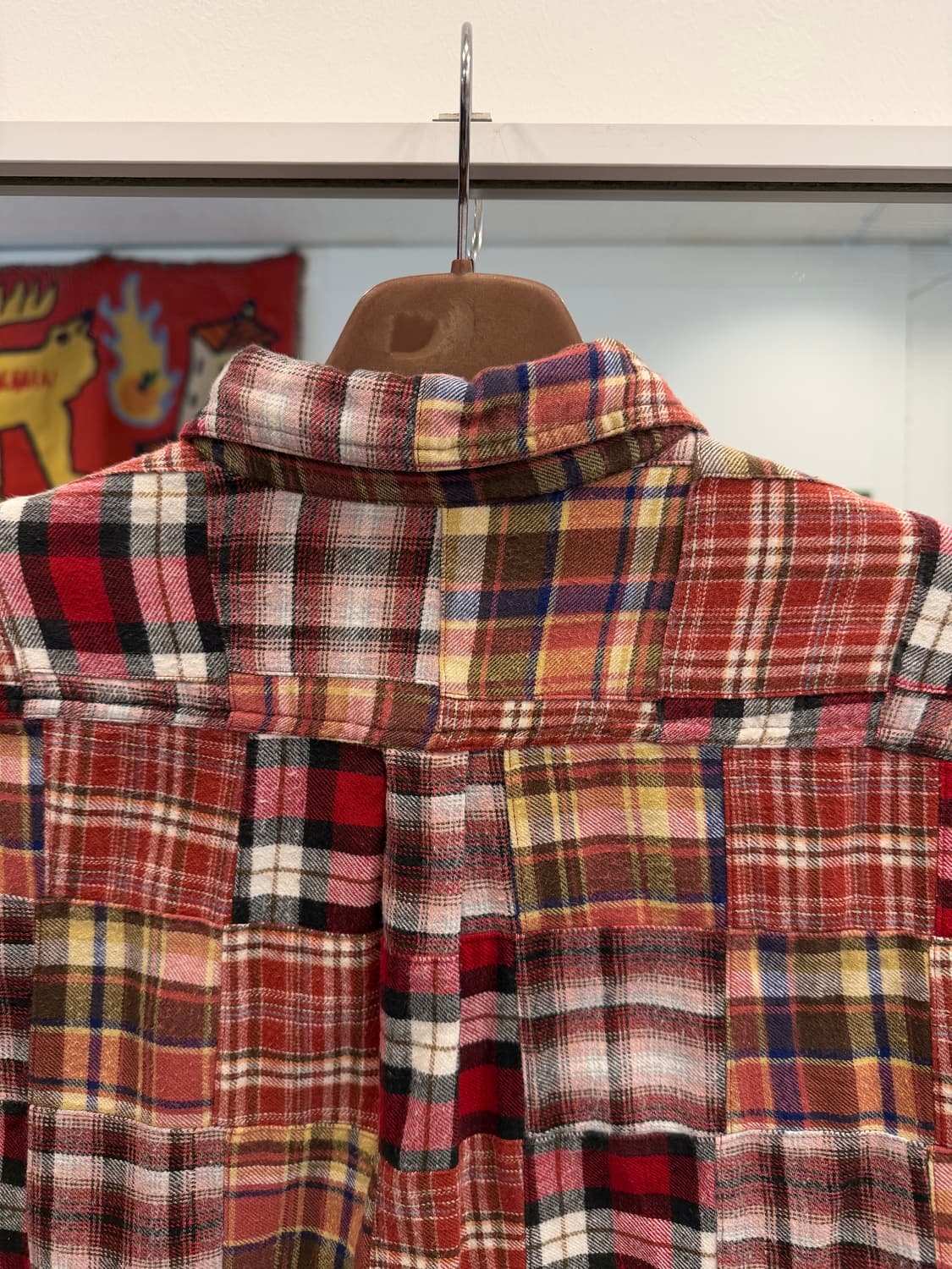 Eddie Bauer 에디바우어 플란넬 패치워크 셔츠 상품이미지5