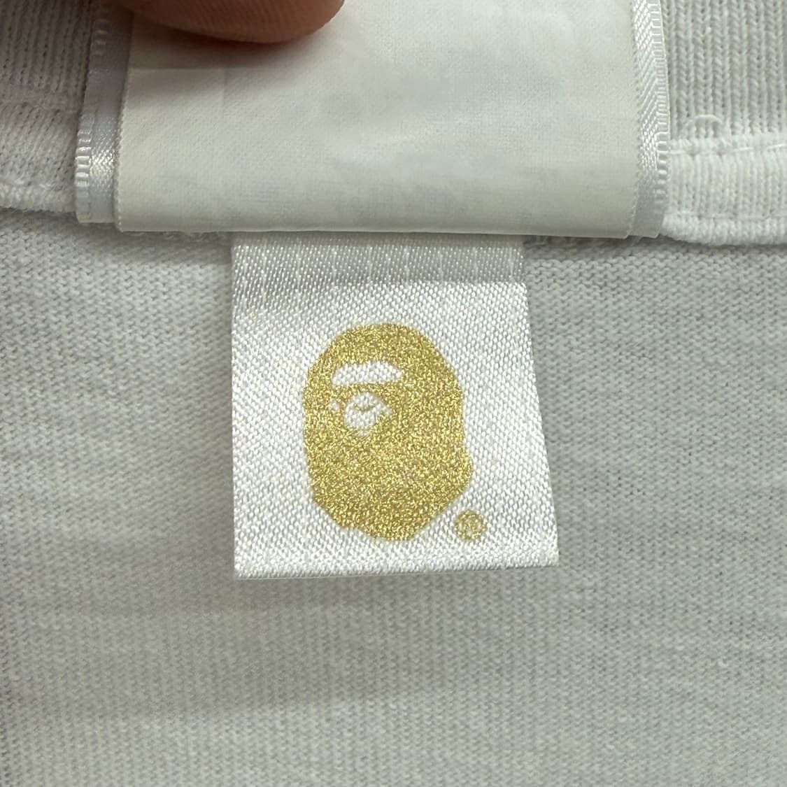 BAPE 베이프 베스킷볼 ABC 카모 화이트 반팔 티셔츠 상품이미지10