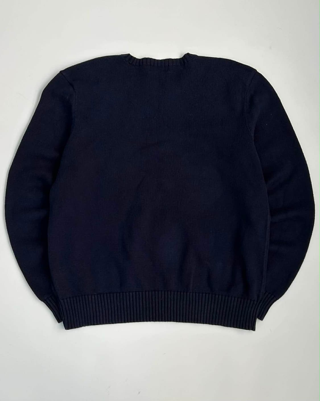 [L] 폴로 랄프로렌 네이비 코튼 니트 스웨터 상품이미지2
