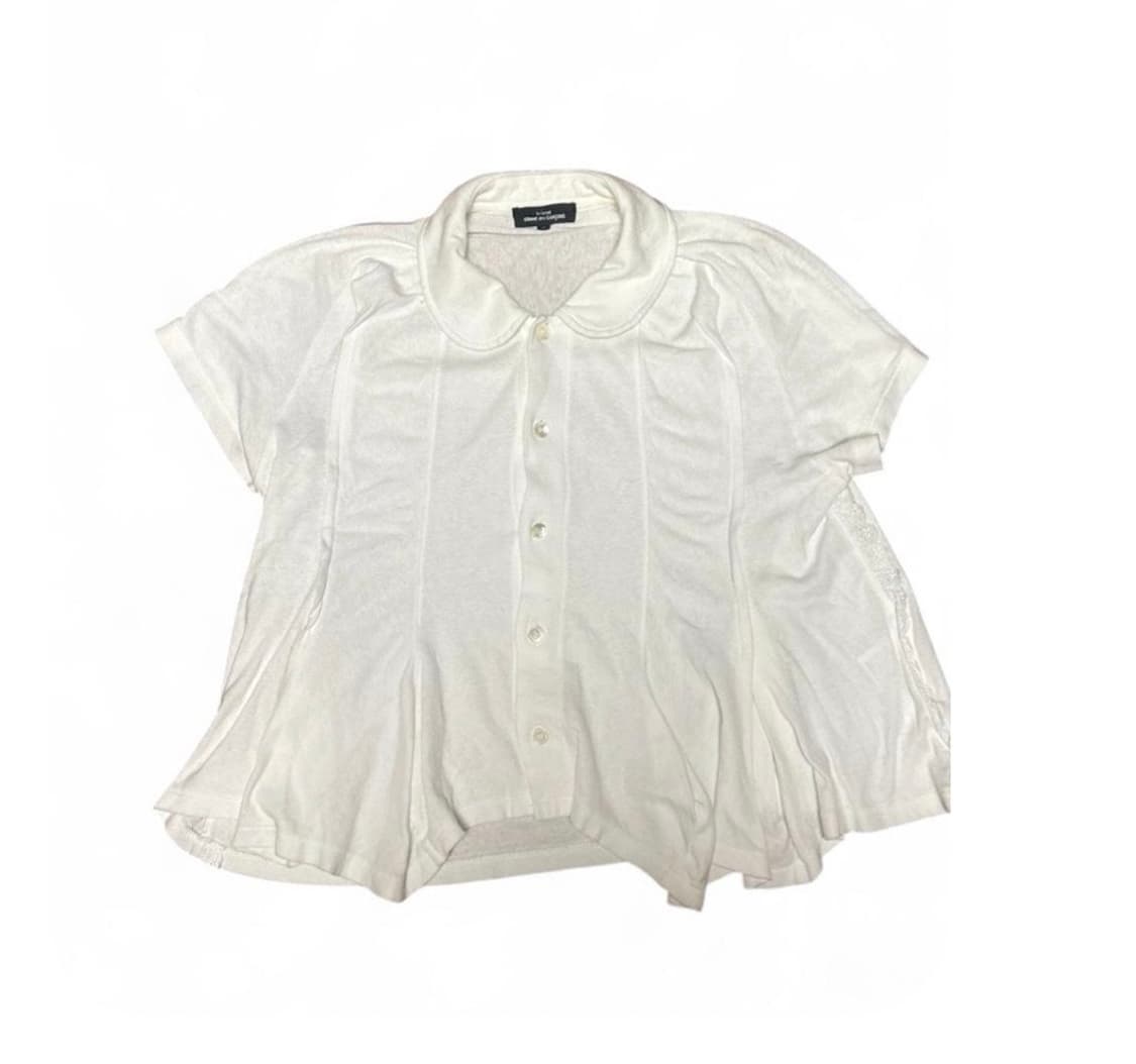 Comme des Garçons white button top 상품이미지1
