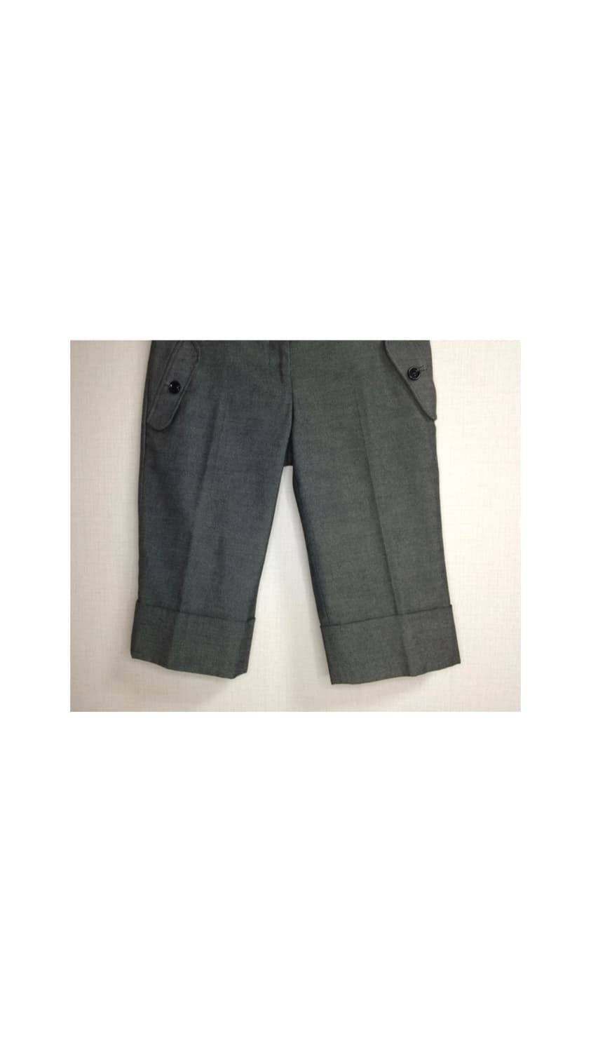 빈티지 차콜 롤업 팬츠 상품이미지3