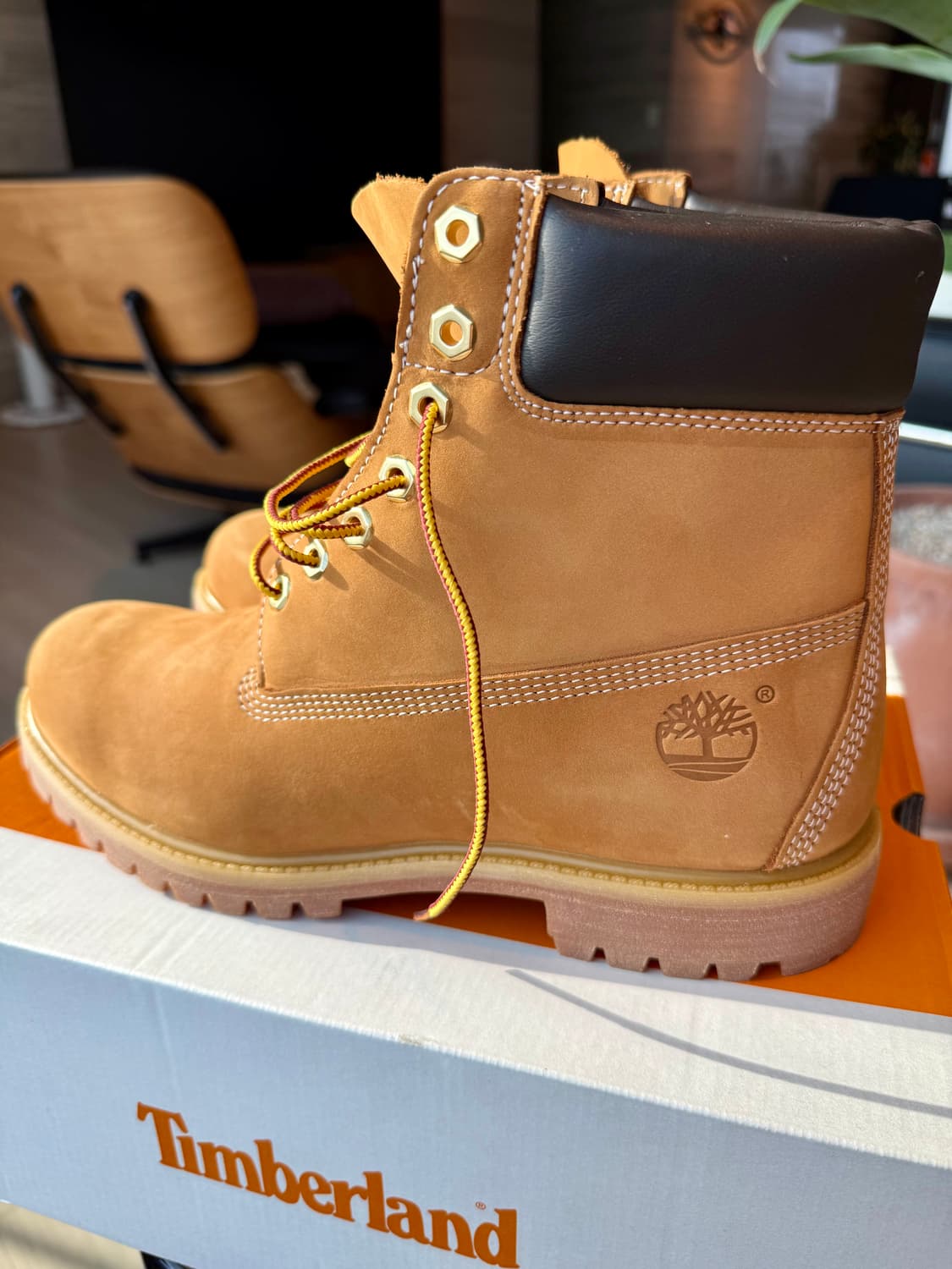 팀버랜드 6인치 워터프루프 부츠 위트 누벅 와이드 280 상품이미지3