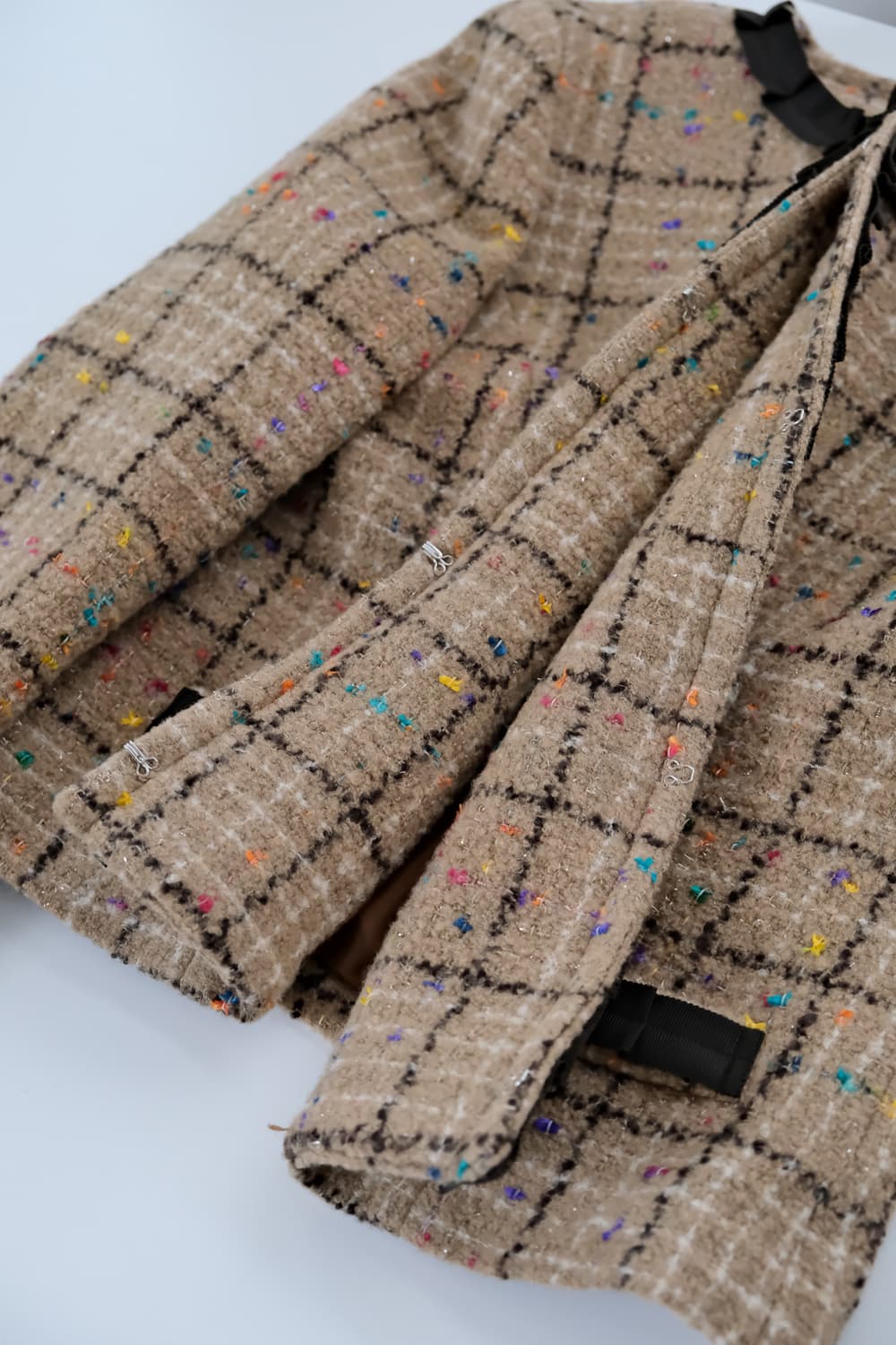 프릴 논카라 베이지 트위드 자켓 90  상품이미지9