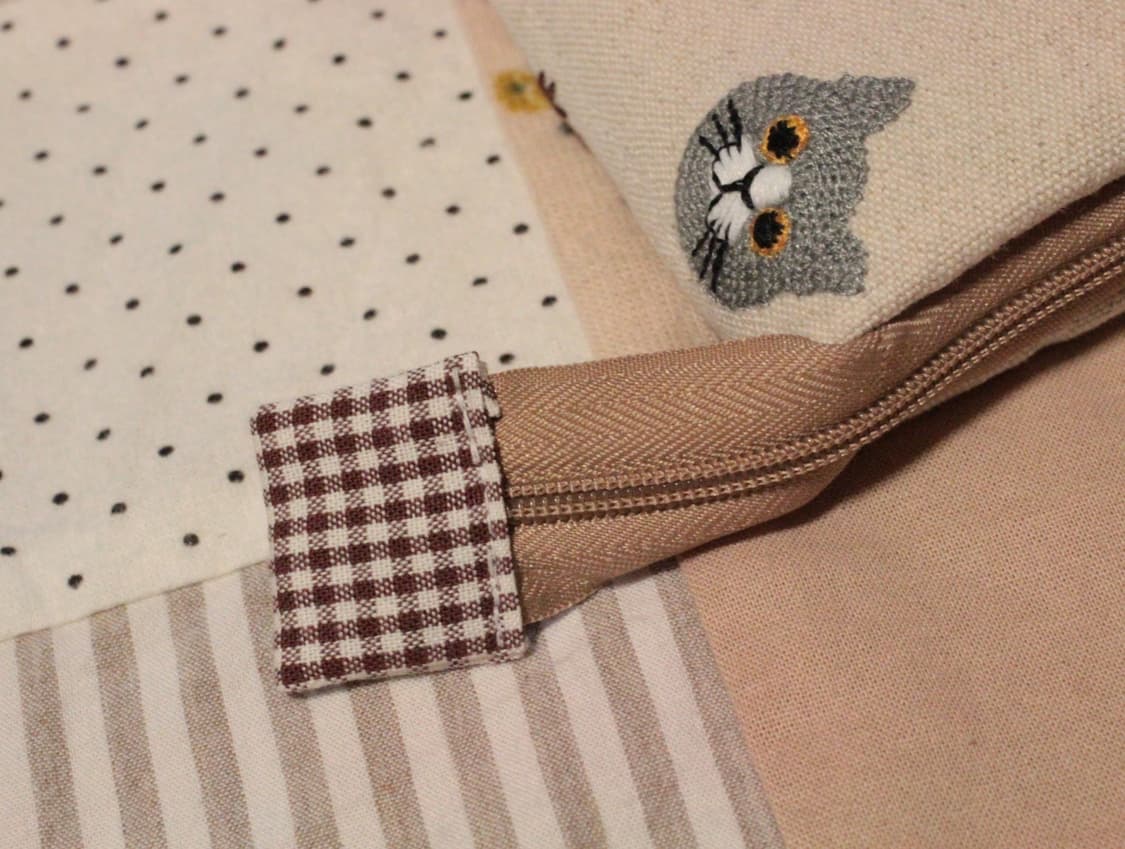 핸드메이드 고양이 멀티 파우치 상품이미지2