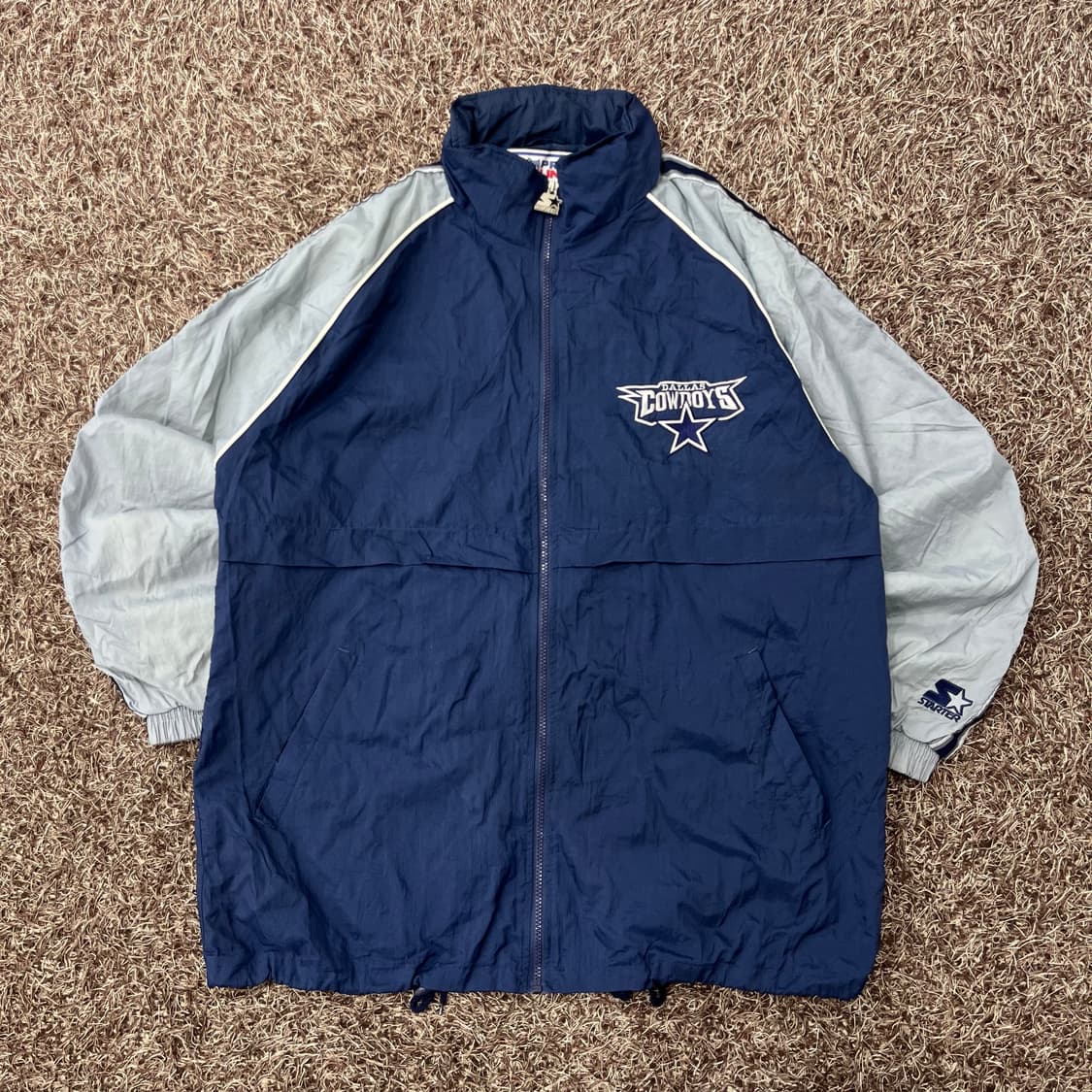 스타터 90s NFL 댈러스 카우보이즈 바람막이 자켓 상품이미지1