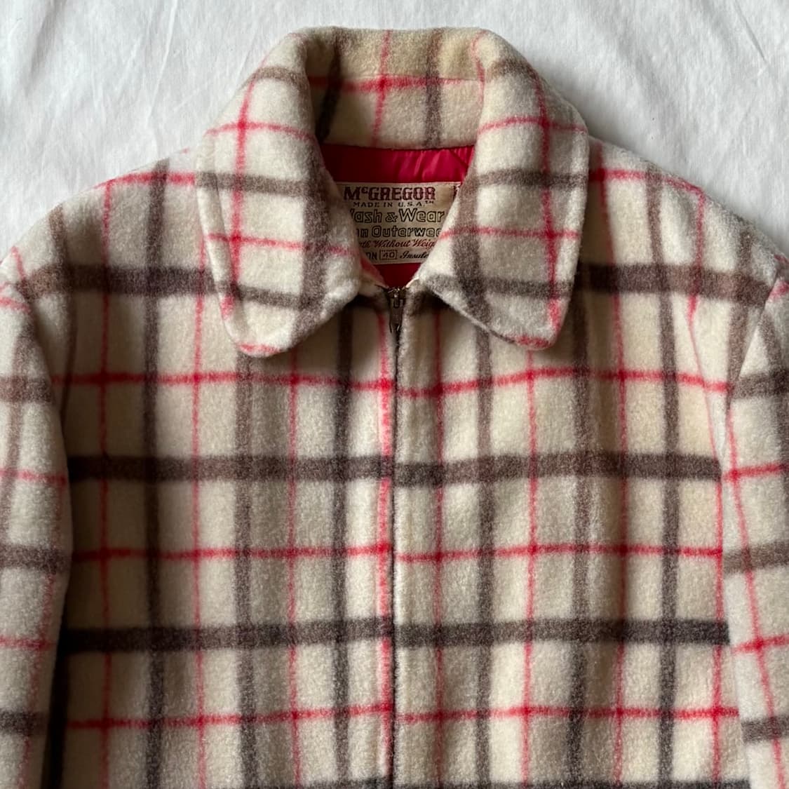 [40] 50s USA McGREGOR 헤비 나일론 카 코트 상품이미지2