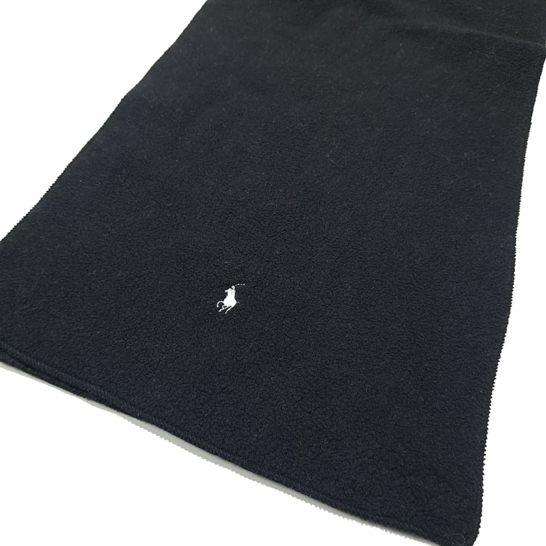 MX610 폴로 90s 후리스 화이트포니 블랙 머플러 목도리 상품이미지6