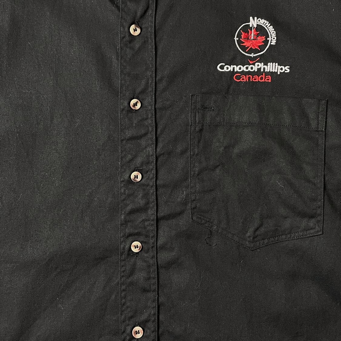 RIVER'S END 빈티지 블랙 다운버튼 코튼 셔츠 A00592 상품이미지3