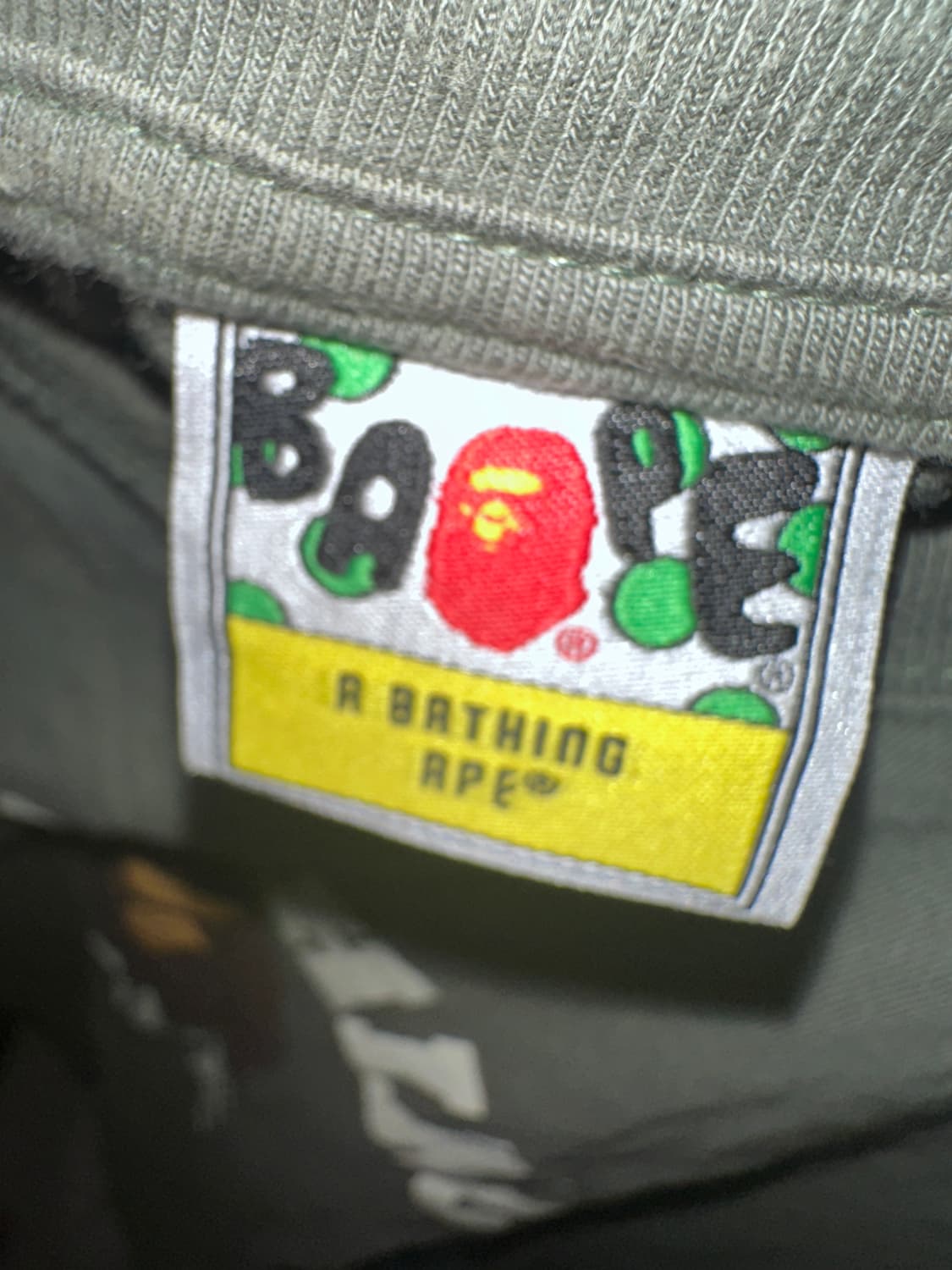 [S]00‘s 올드 베이프 컬리지 로고 티셔츠 상품이미지3