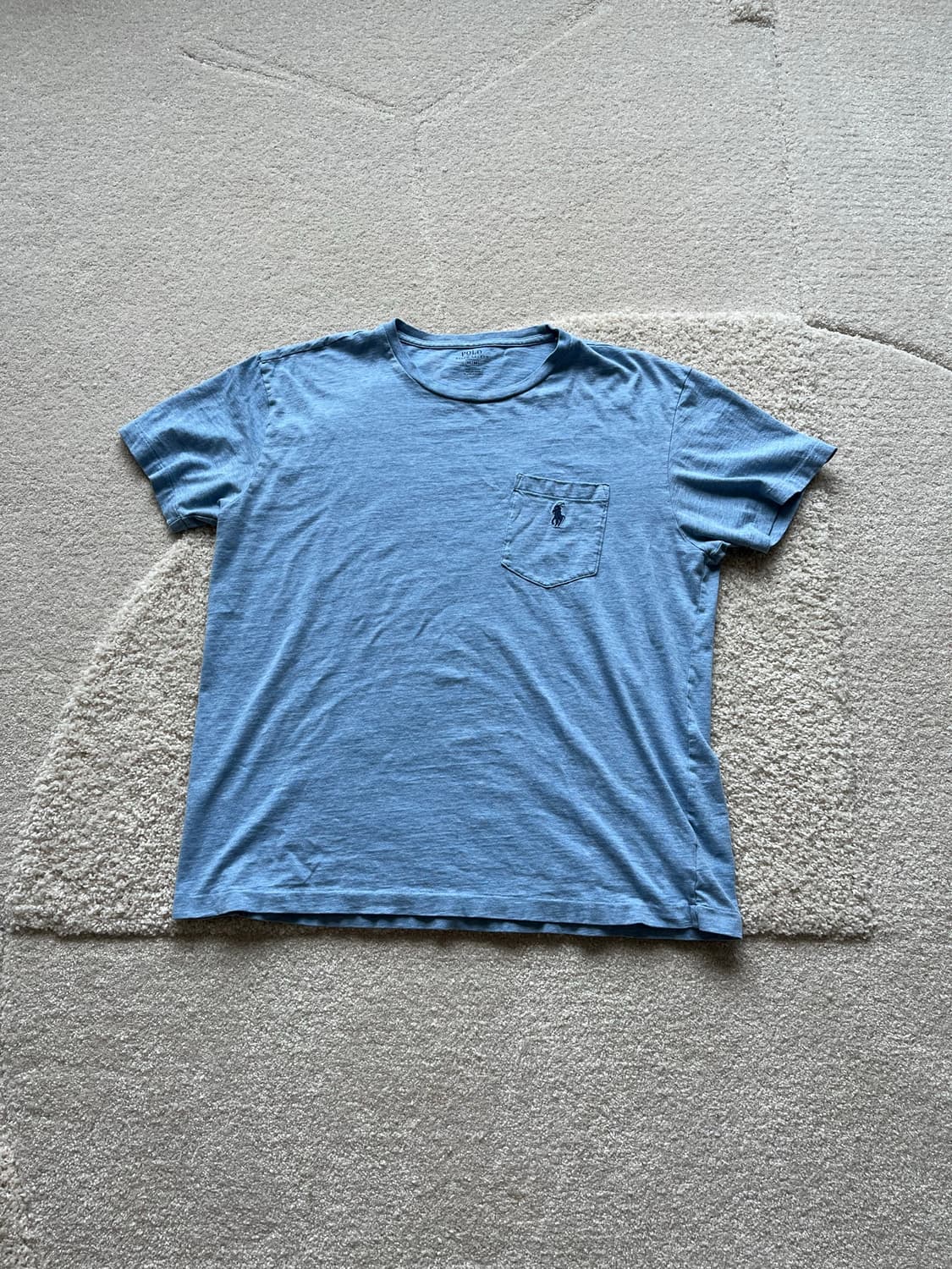 Polo Ralph Lauren 블루 스카이 포켓 티셔츠 (100-105 상품이미지2