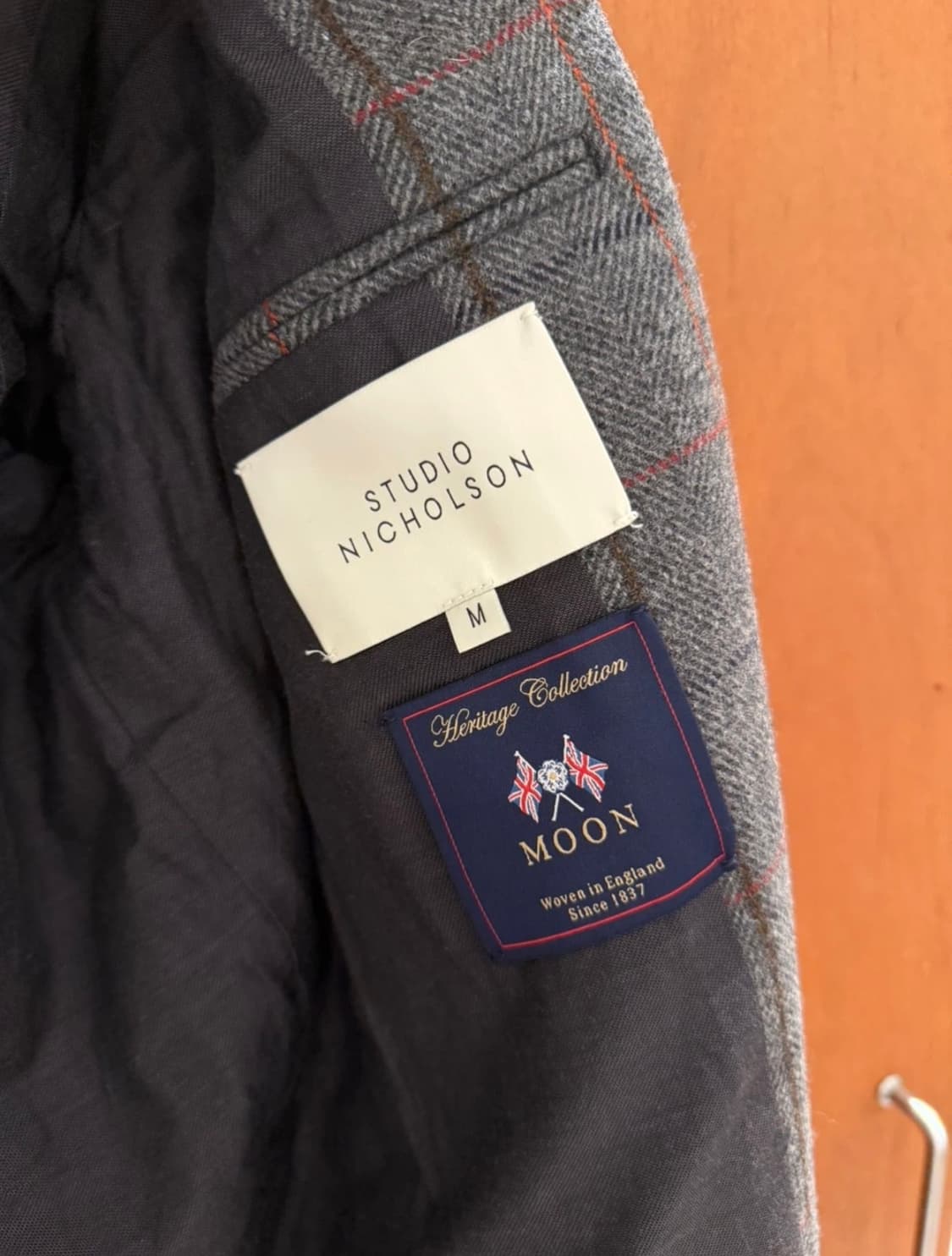 Studio Nicholson 체크 롱 코트 M 상품이미지6