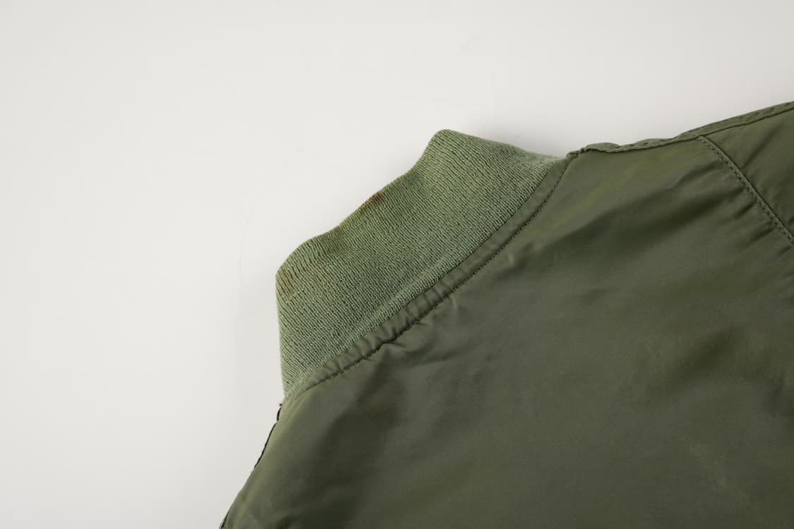 [S] 80's 알파인더스트리 MA-1 플라이트 자켓 상품이미지10