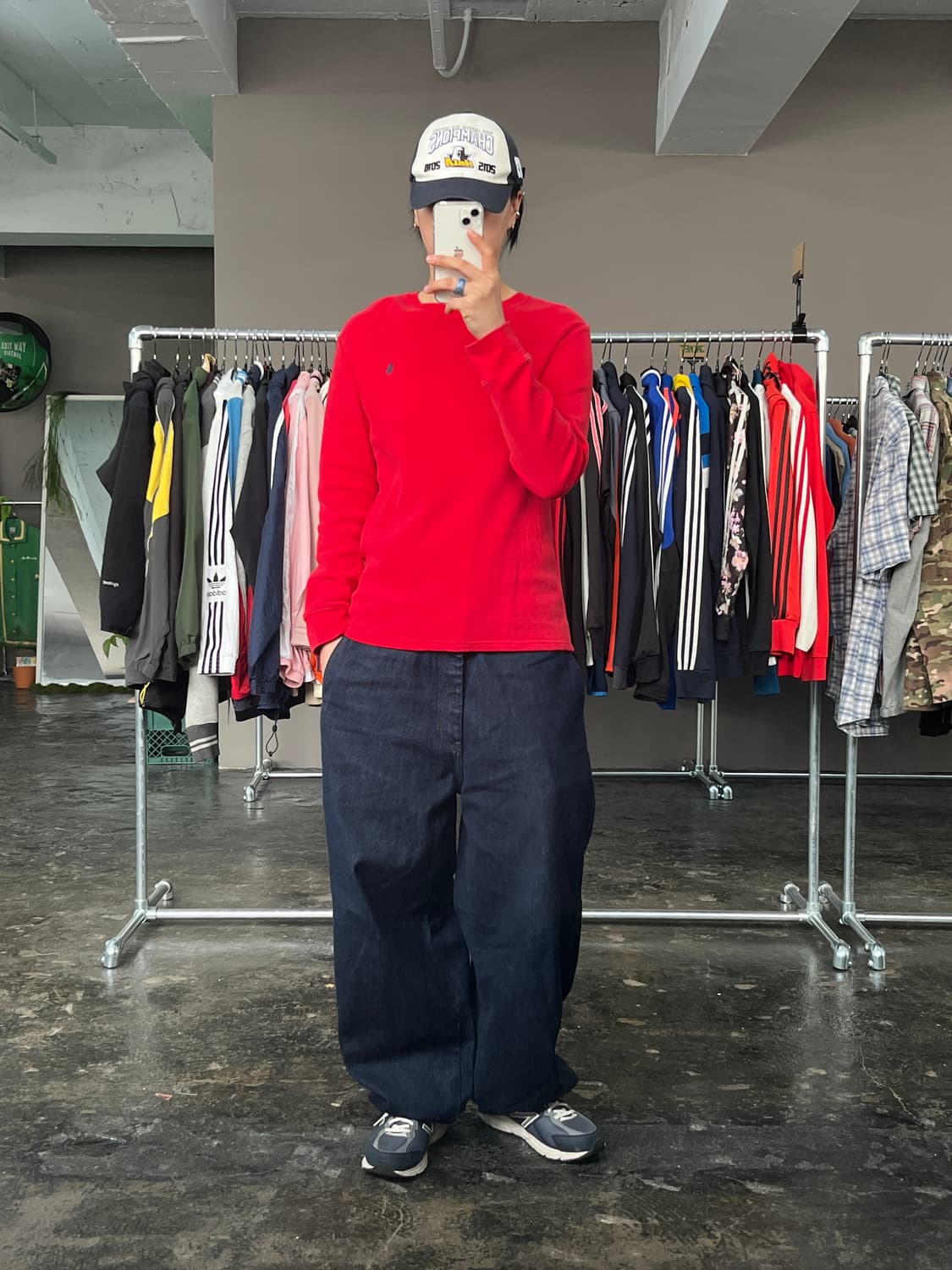 폴로 랄프로렌 와플 긴팔 티셔츠 상품이미지4