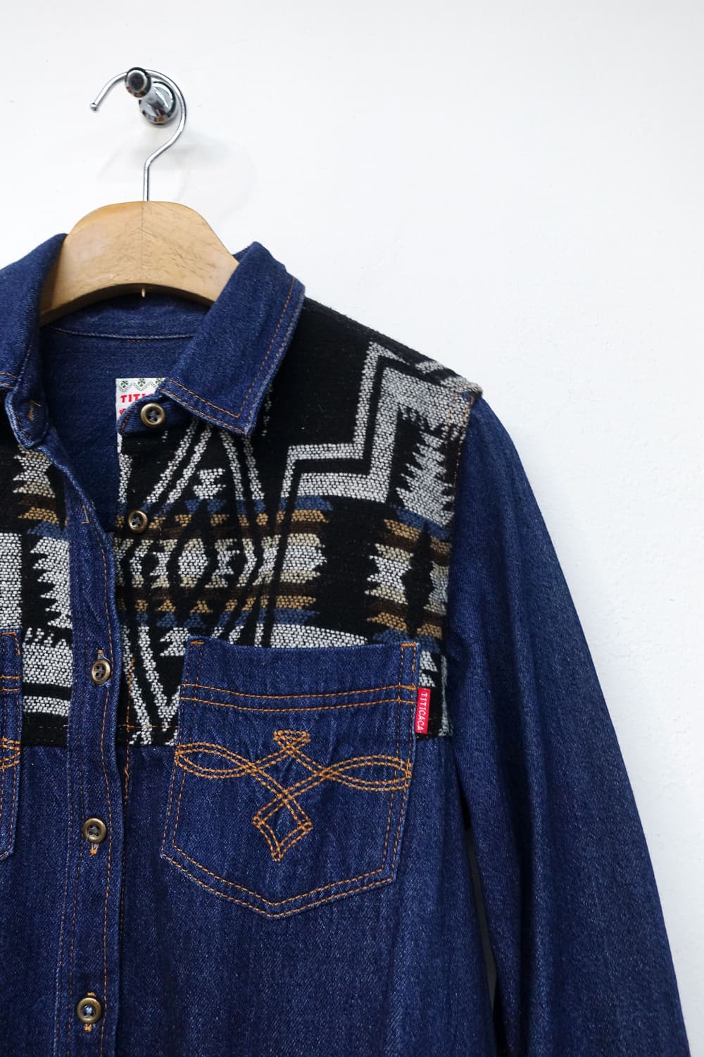 티티카카 에스닉 데님 원피스 상품이미지6