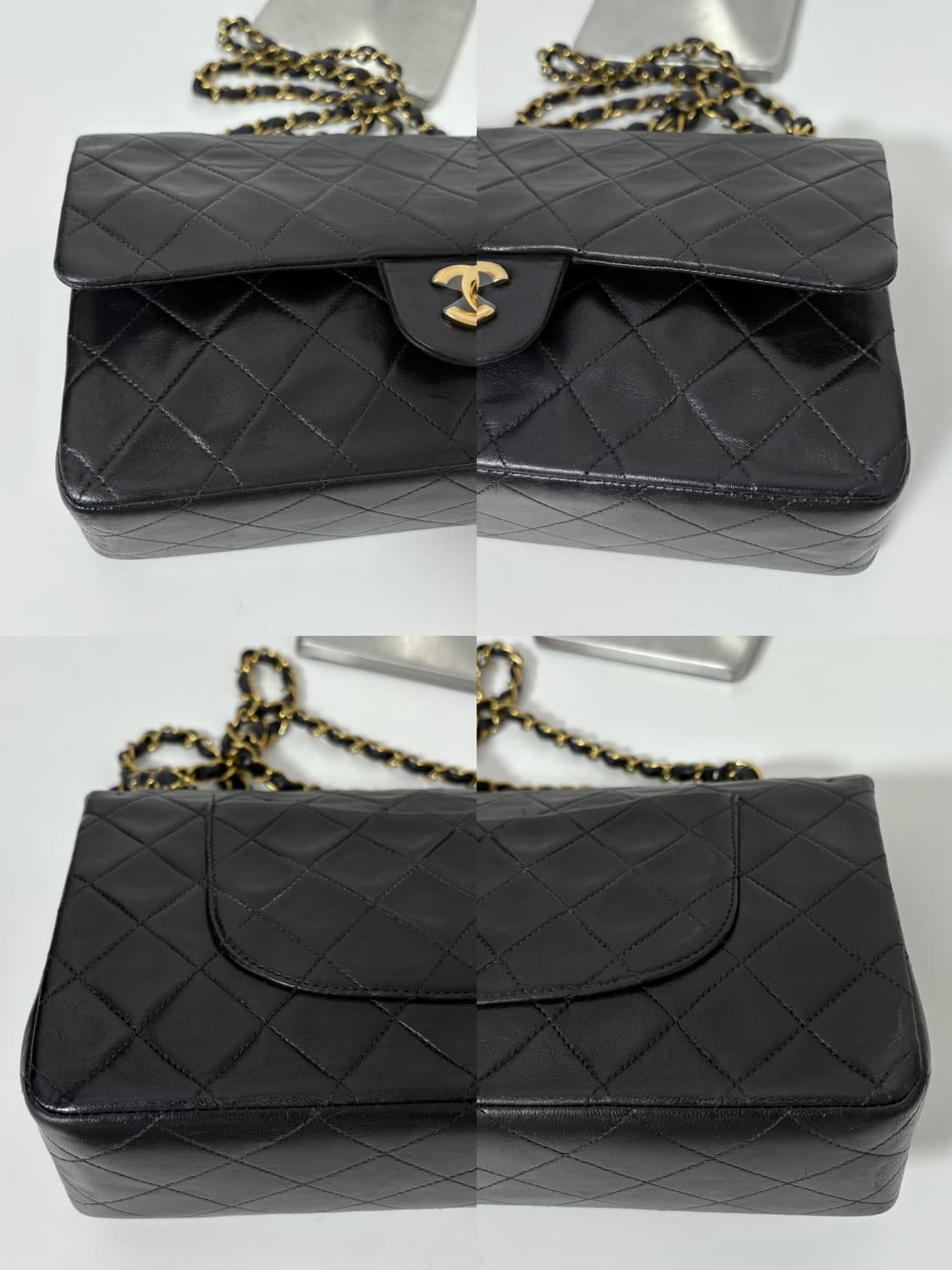 샤넬 클래식 미디움 램스킨 빈티지 상품이미지9