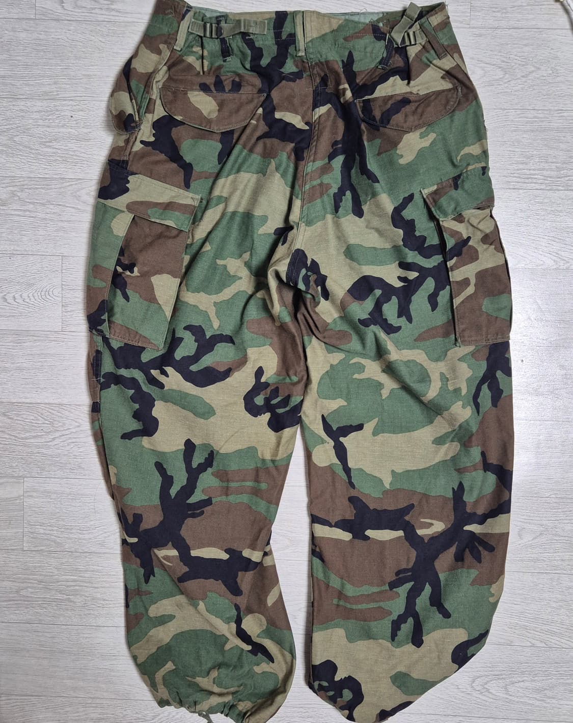 80s m65 우드랜드 카모팬츠 L/R 상품이미지2
