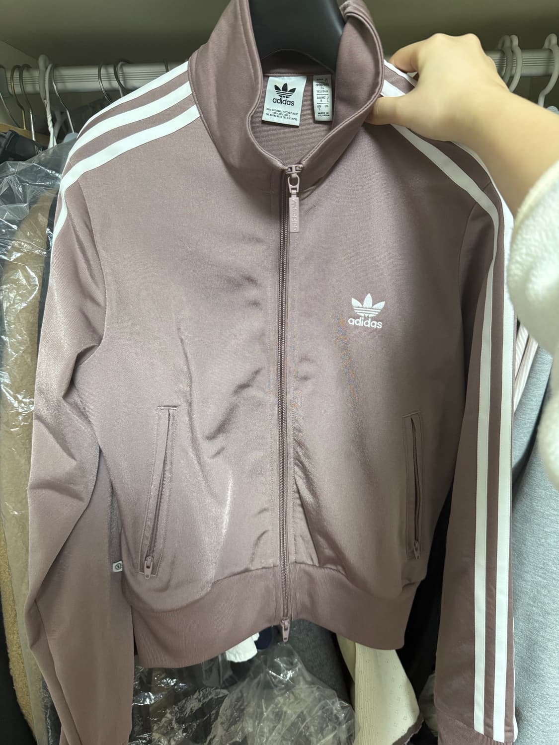 아디다스 파이어버드 트랙탑 W - 핑크 / HN5895 상품이미지4