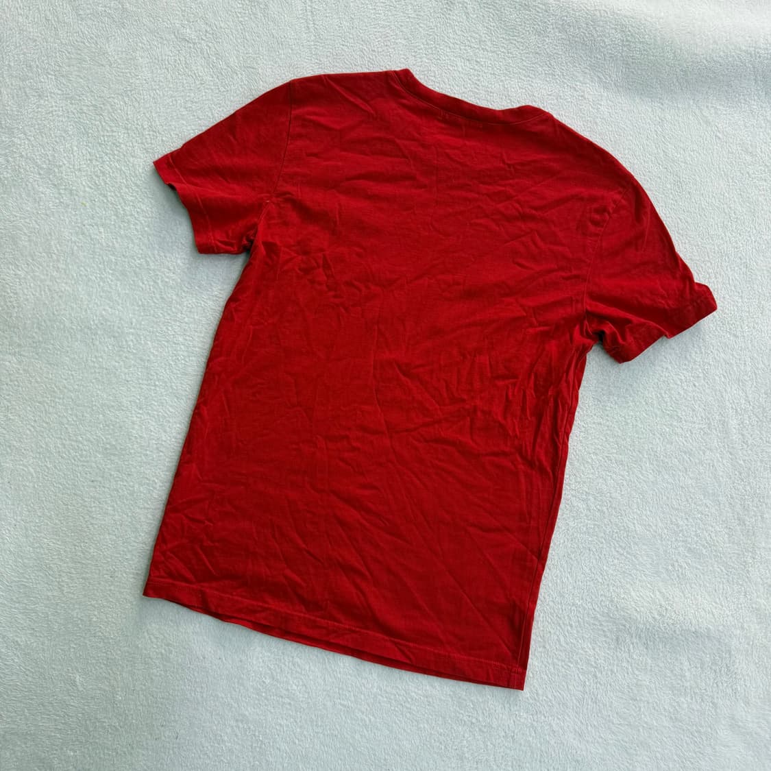 S 게스 빅로고 레드 반팔 티셔츠 0413T 상품이미지2