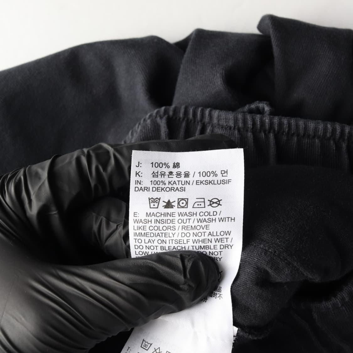 나이키 NSW 코튼 100% 조거 팬츠 블랙 XS 상품이미지7