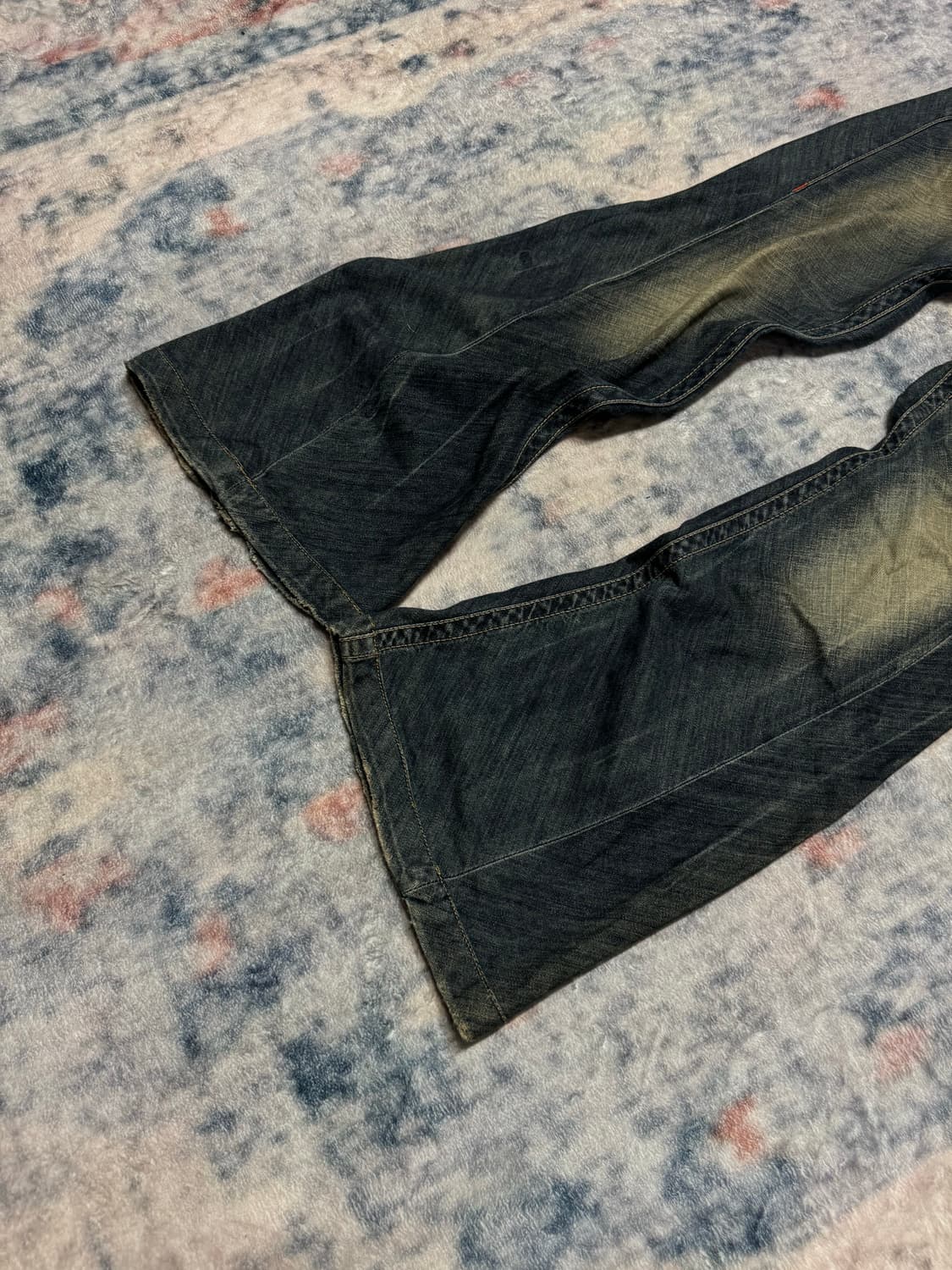 Nipper jeans wide bell bottom washing de 상품이미지6