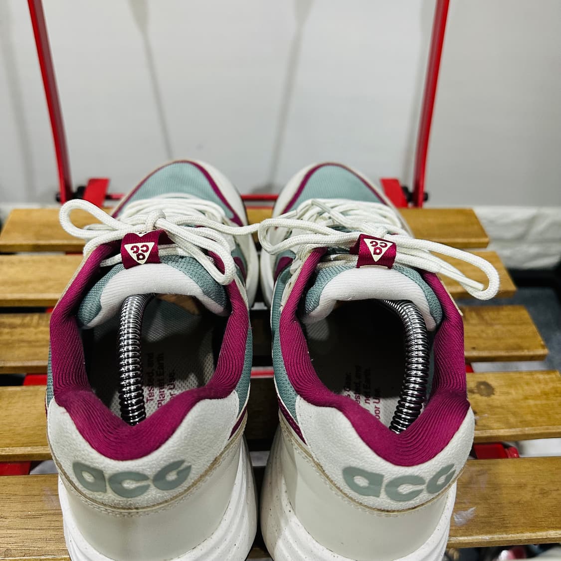 275) 나이키 운동화 남성 ACG 로우케이트 미카 그린 라이트 본 상품이미지5