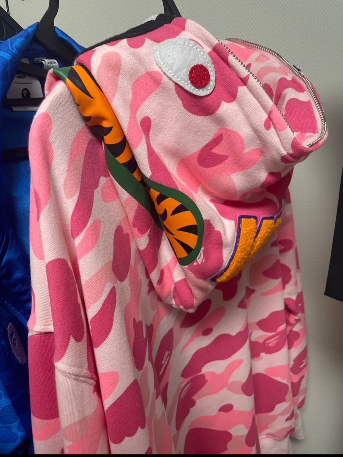 급처 오늘만 BAPE 핑크 카모 후드집업 상품이미지1
