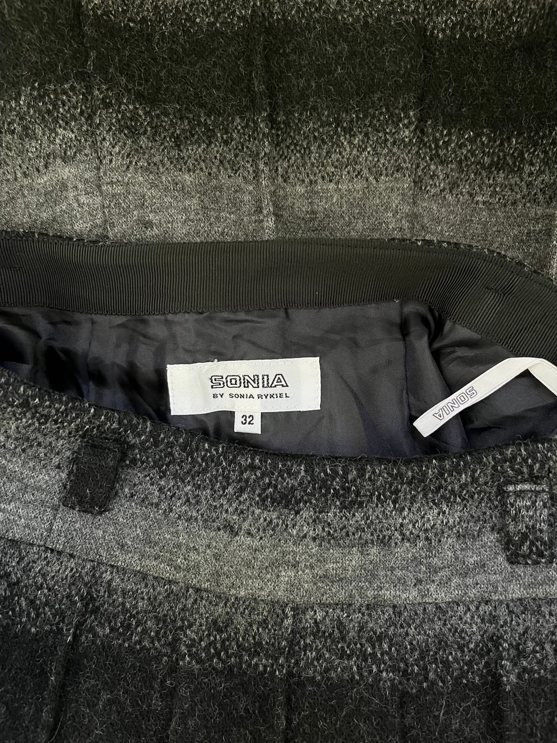 SONIA RYKIEL 그라데이션 울 스커트 상품이미지10