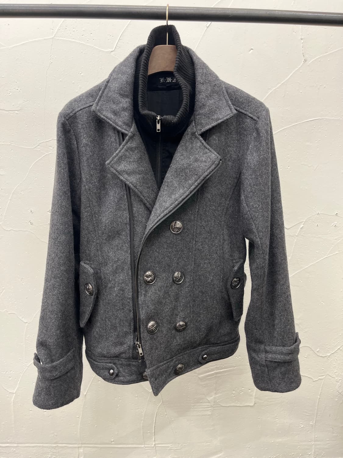 레이어드 더블 브레스티드 자켓 상품이미지2