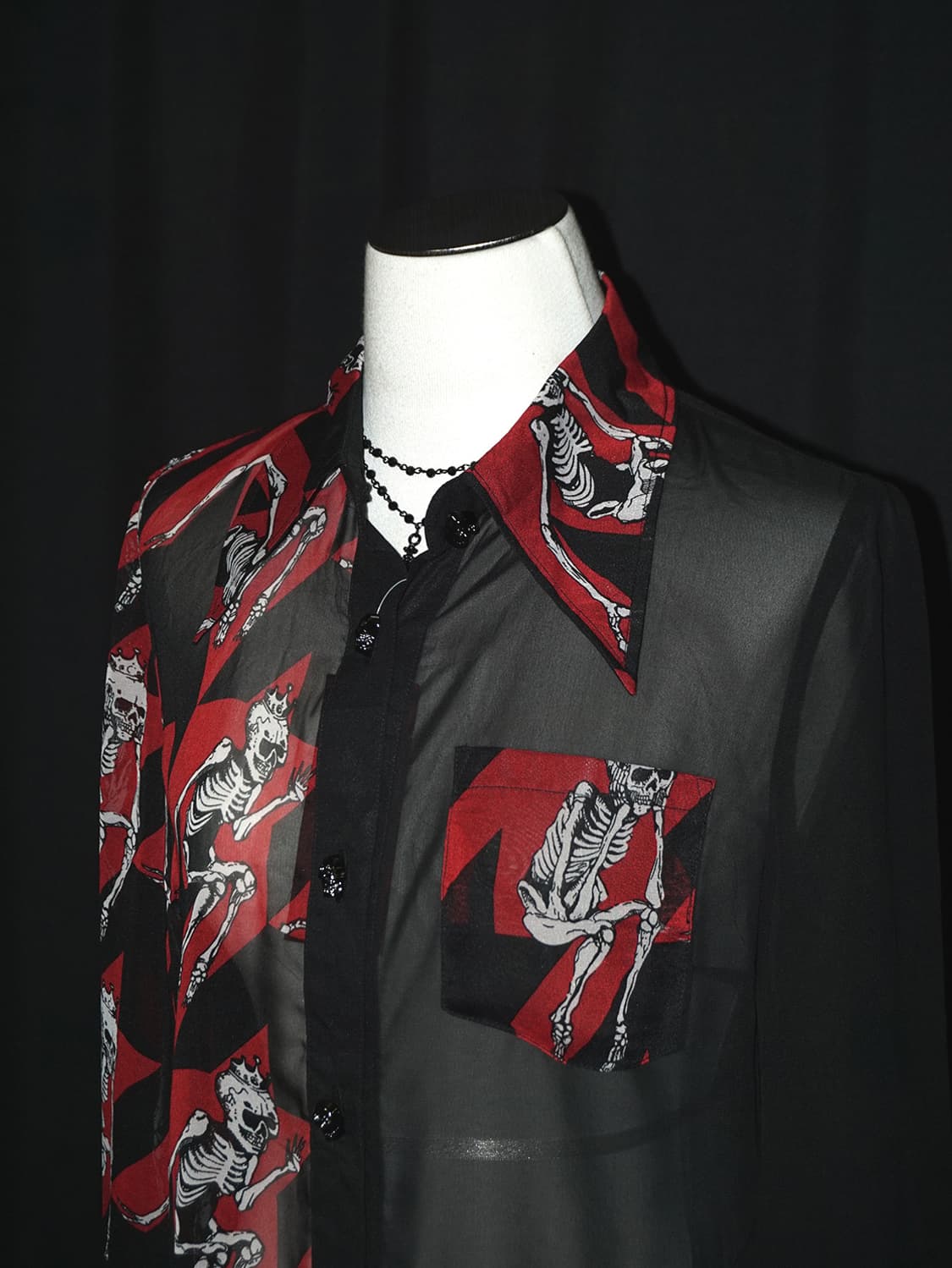 (bodyline bloodstorm) skull see-through  상품이미지3