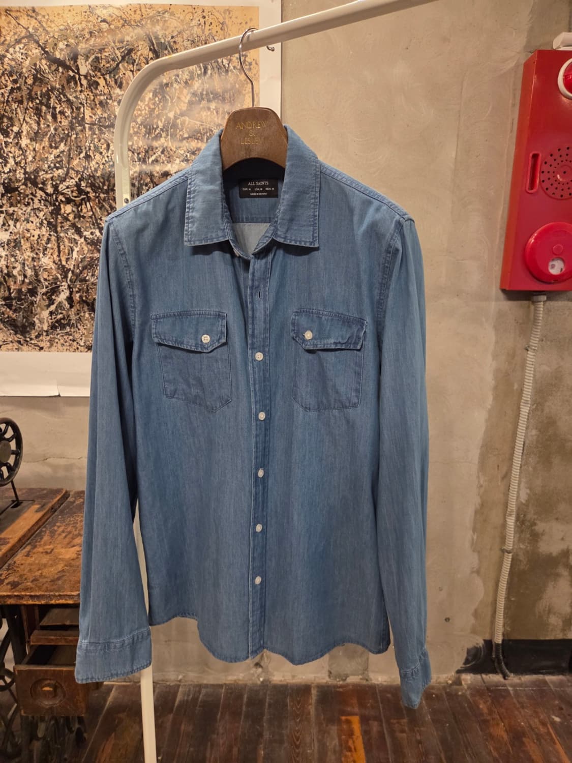 올세인츠 데님셔츠 상품이미지9