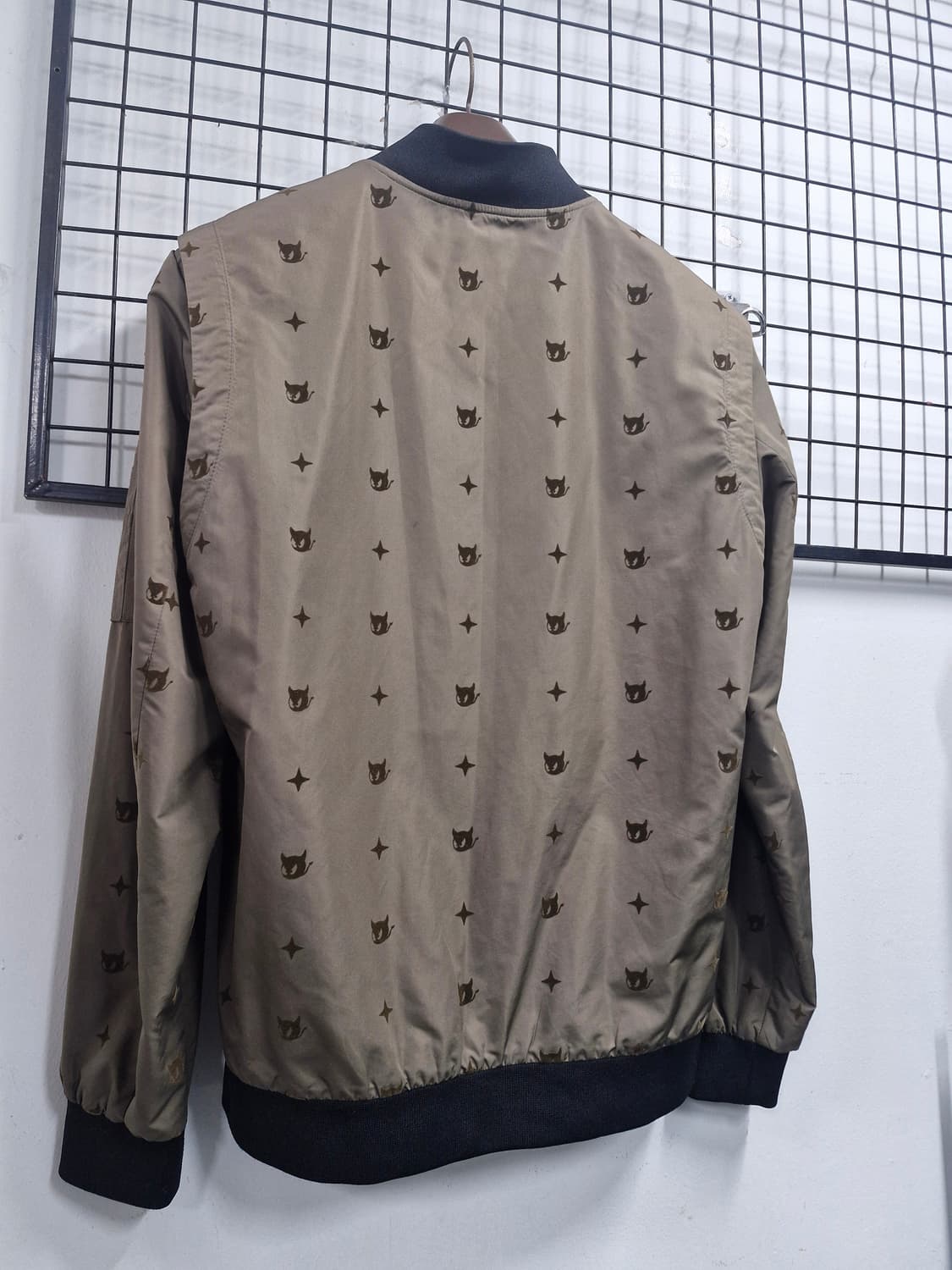 100L 왁 WAAC 패턴 기능성 봄버자켓 카키. 상품이미지7