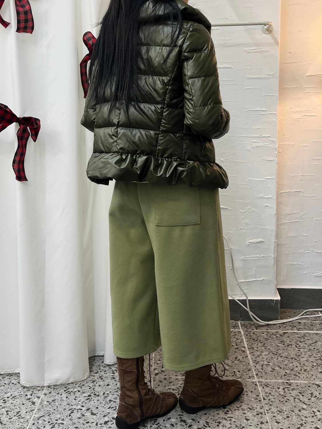 Ruffle hem jumper 상품이미지7