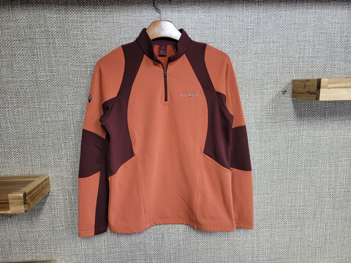 M 95사이즈 몽벨 집업 티셔츠 등산 아웃도어  상품이미지1