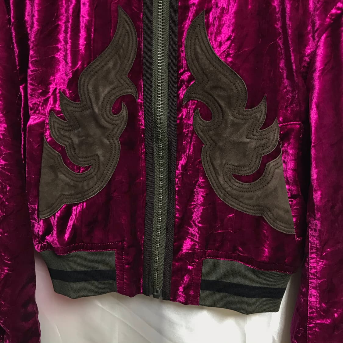 하이더아커만 17FW 벨벳 봄버 자켓 상품이미지4