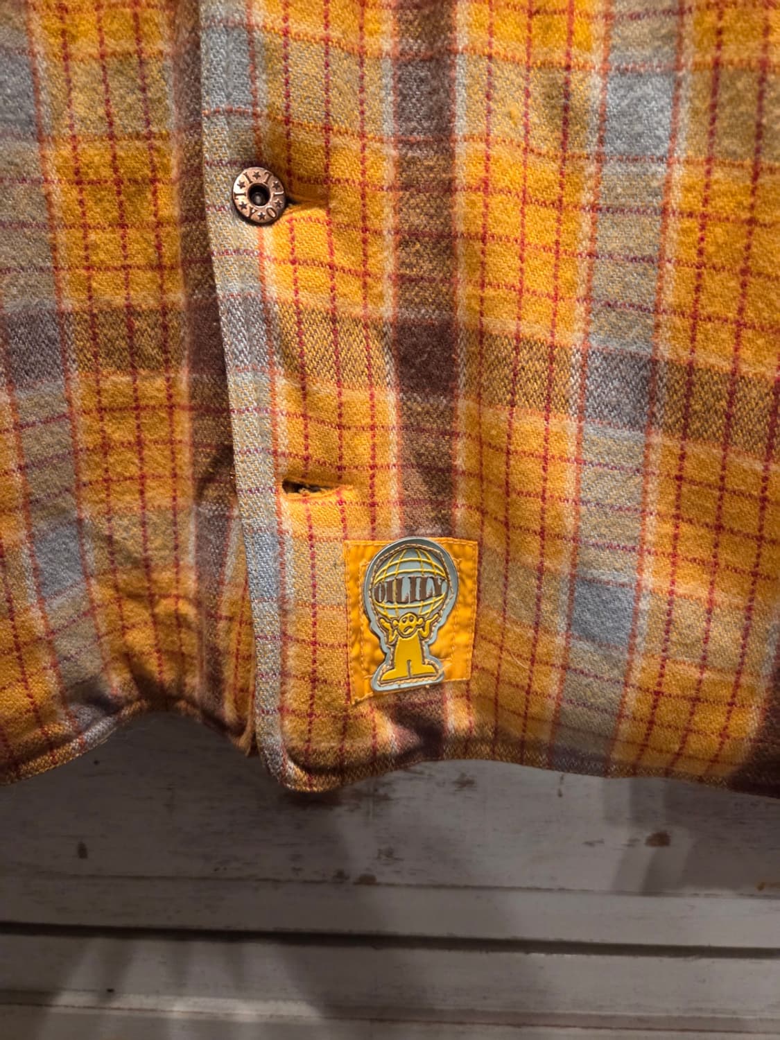 오일릴리 멀티체크 자켓 상품이미지4