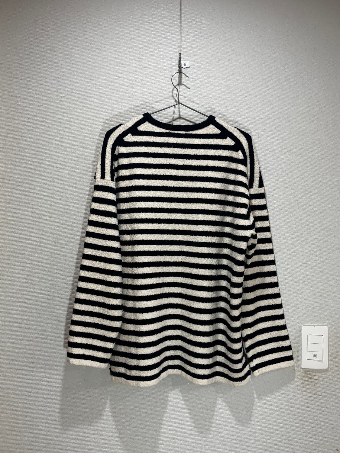 택포/S급) ARKET 릴랙스드 스트라이프 테리 니트 스웨터 상품이미지2