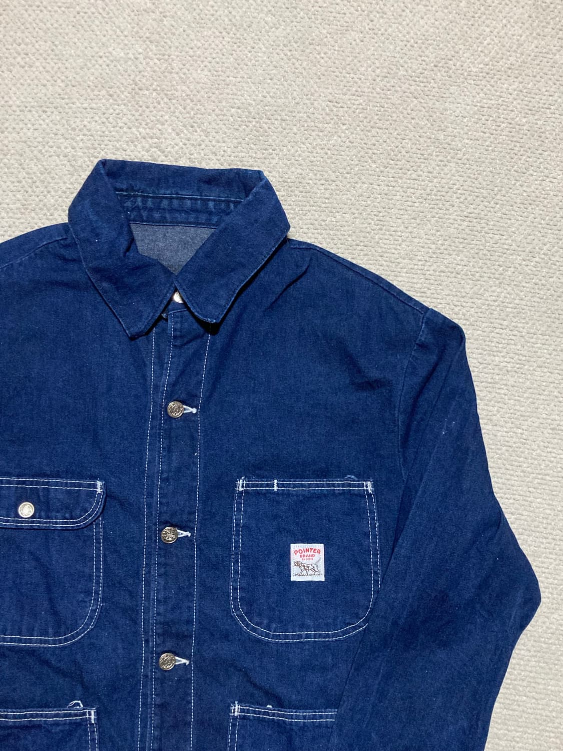 90s USA Pointer Brand 데님 초어 자켓 상품이미지2