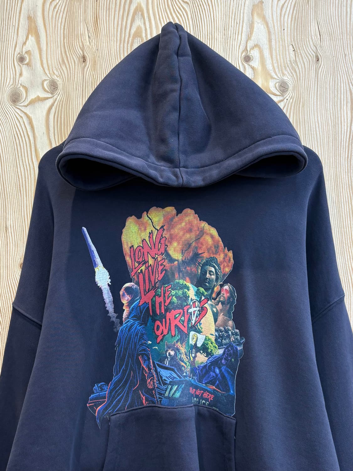 아워파스 그래픽 후드티 상품이미지3