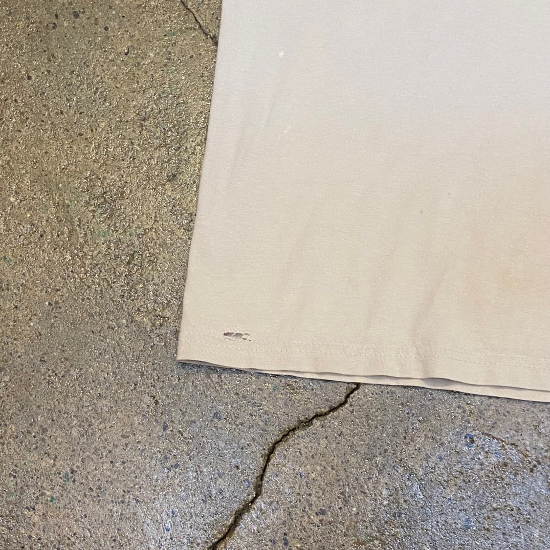 미국 빈티지 할리데이비슨 로고 베이지 반팔티 상품이미지3