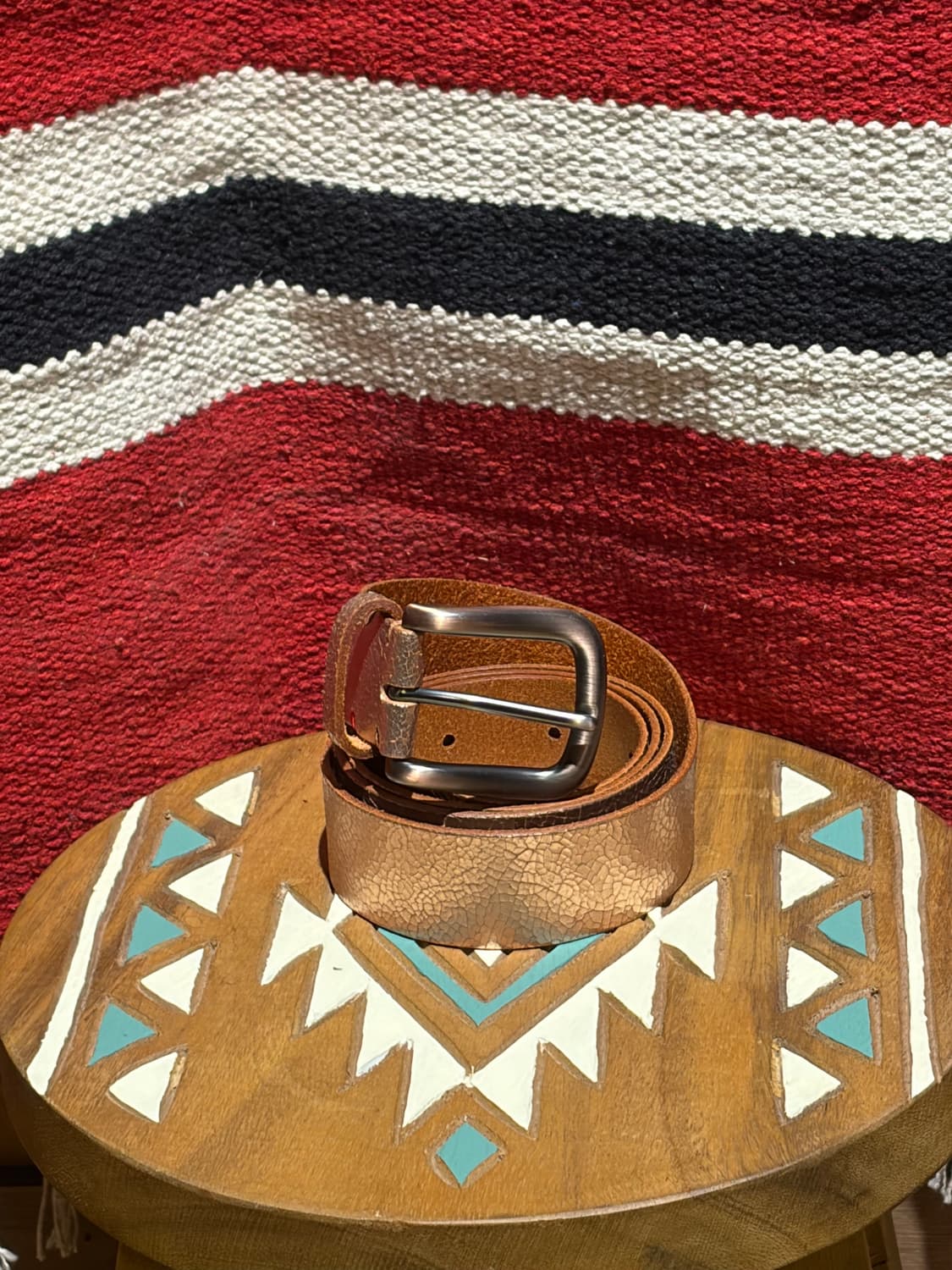 Classic rosegold belt / 클래식 싱글핀 로즈골드 벨트 상품이미지1