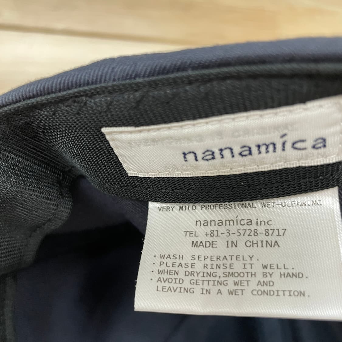 나나미카 네이비 볼캡 F 상품이미지5