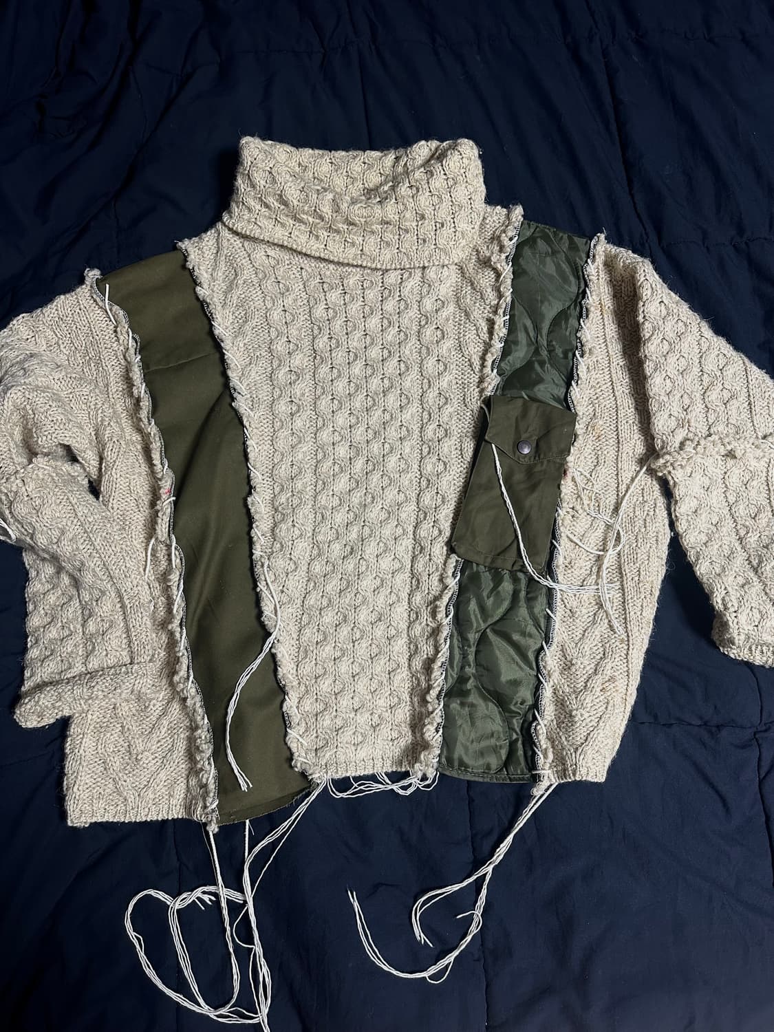 Orleans store/올리언스 리워크 피셔맨 니트 상품이미지4