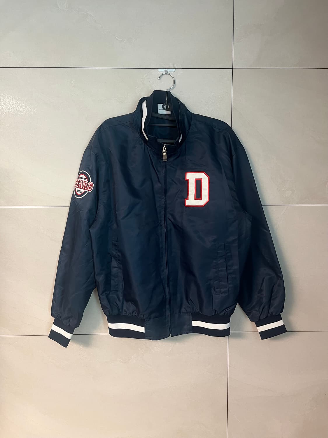 두산베어스 네포스 야구 자켓 점퍼 네이비 (90)  상품이미지1