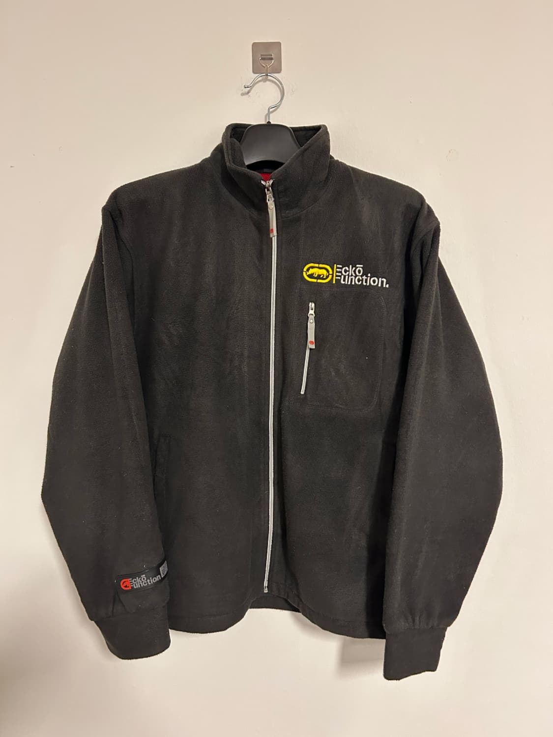 Ecko Gray Fleece Zip-Up Jacket L 상품이미지1